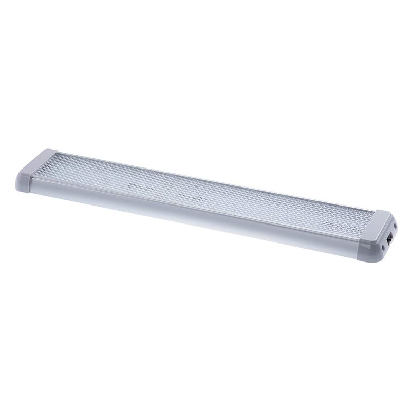 Raycharm RV Enclosed Trailer Interior LED Scene Light, 22.0" x 3.9" Aluminum Housing, 6000K Cool-White Large Spaces Illuminating, High-Output Low Ampere Draw, On/Off Rocker Switch, 12V-24V DC, 1-Pack - Image 2